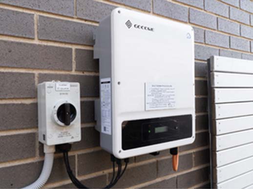 Genuine Solar Inverter Installation with DC Disconnect